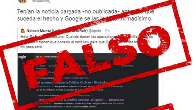 imagen Por qué Google "equivocó" el horario de publicación de una nota de C5N