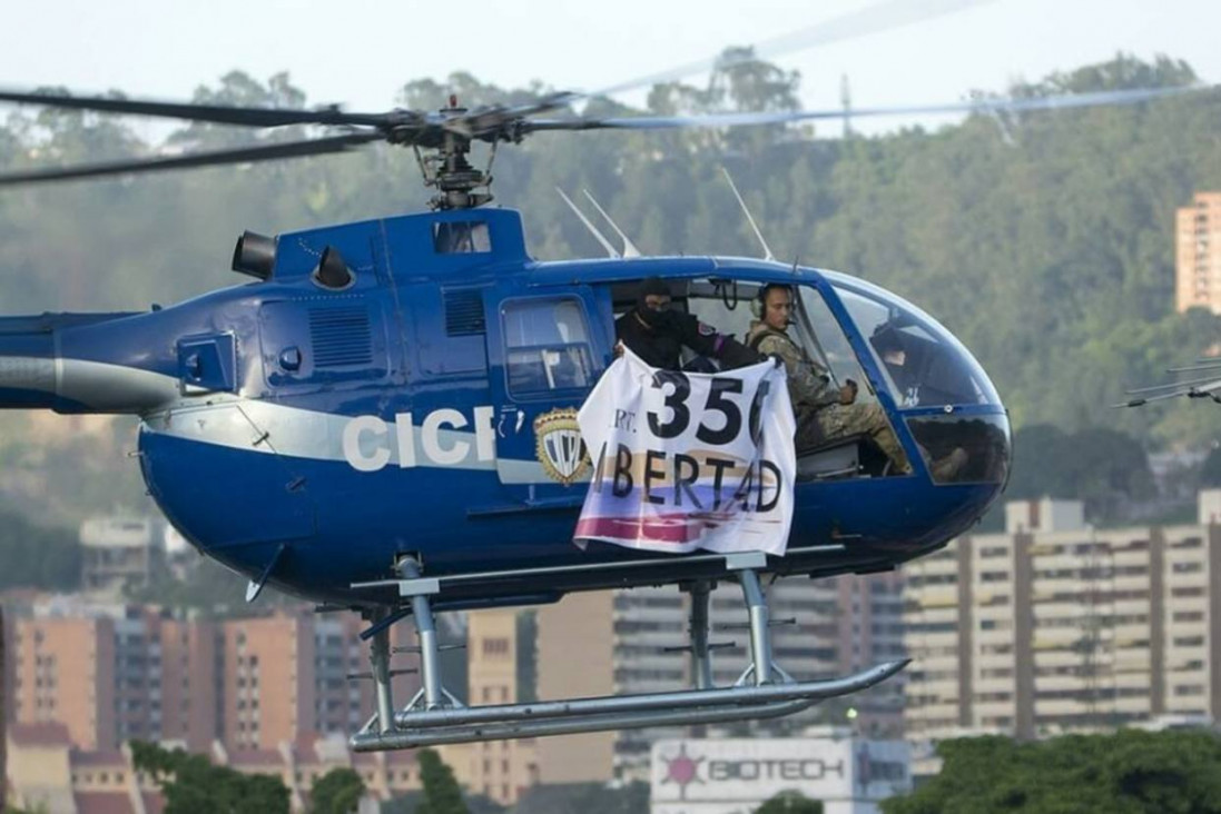 imagen Un helicóptero atacó la sede de la Corte Suprema de Venezuela