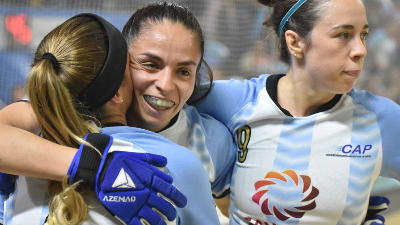 imagen Hockey sobre patines: Argentina se consagró campeón mundial por partida doble