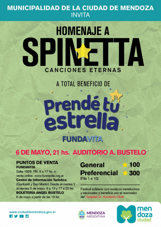 imagen El homenaje a Spinetta que busca prender una estrella