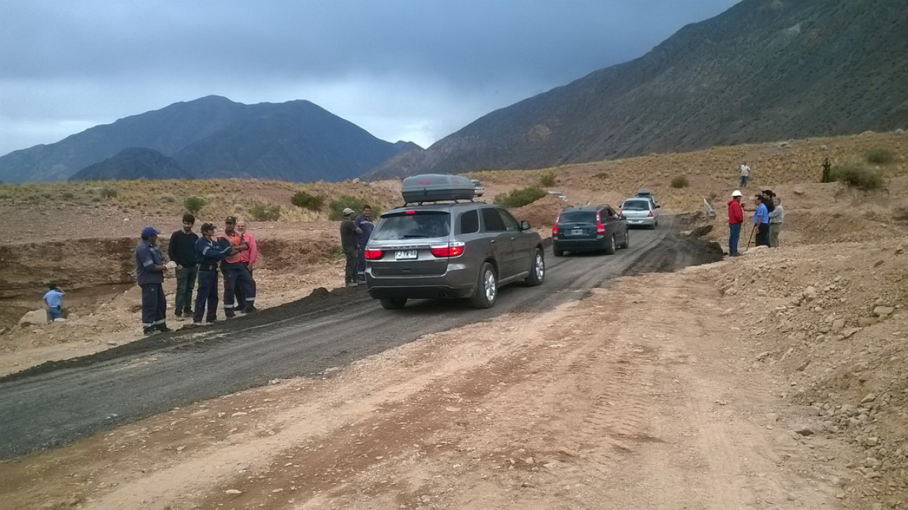 imagen La ruta 7 hacia Chile está habilitada pero con marcha lenta