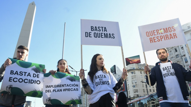 imagen Los imparables incendios en el Paraná empujaron un acuerdo para empezar a debatir la Ley de Humedales