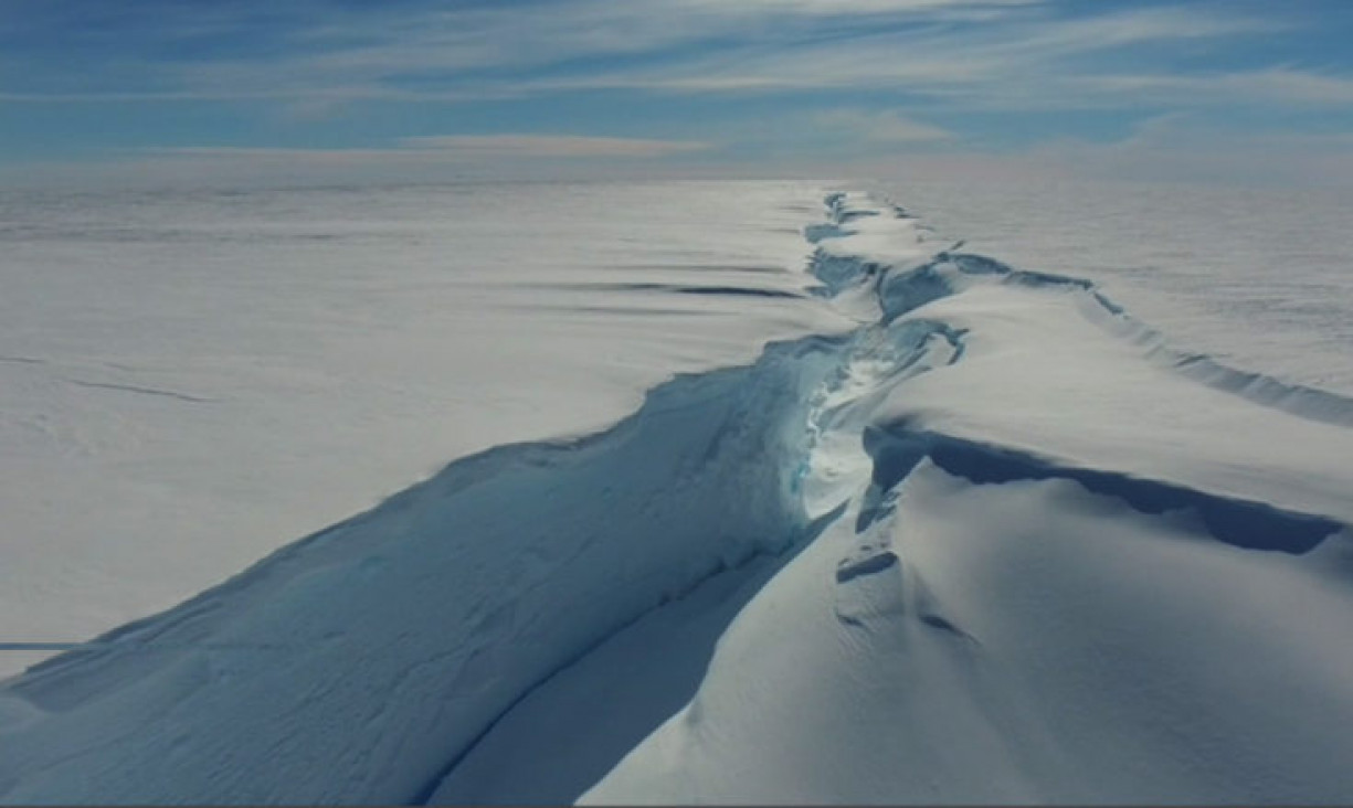 imagen Un gigantesco iceberg 7 veces más grande que CABA se desprendió de la Antártida