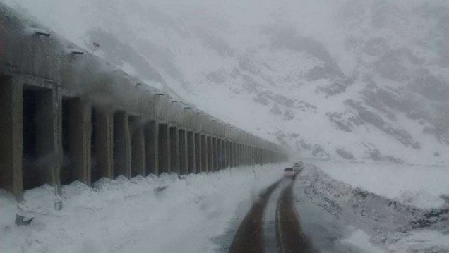 imagen El Paso a Chile se encuentra inhabilitado por mal tiempo