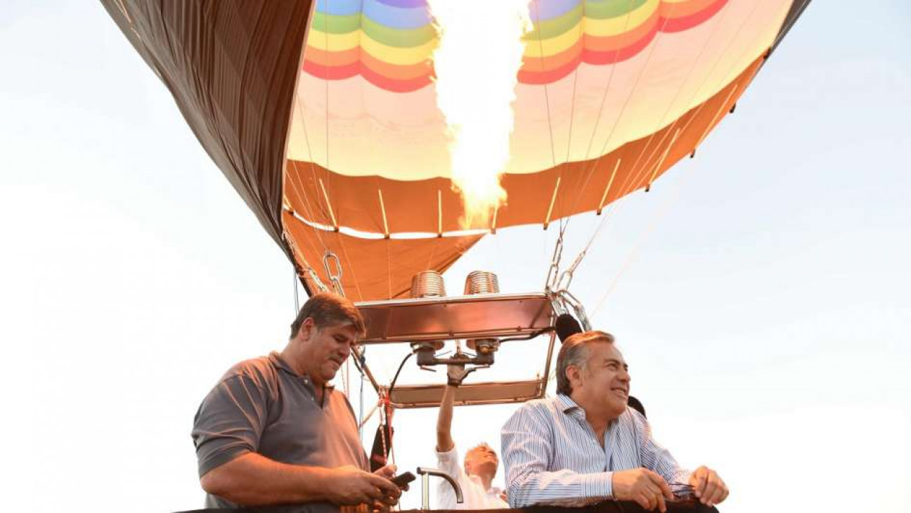 imagen En Mendoza se podrán hacer viajes turísticos en globo aerostático