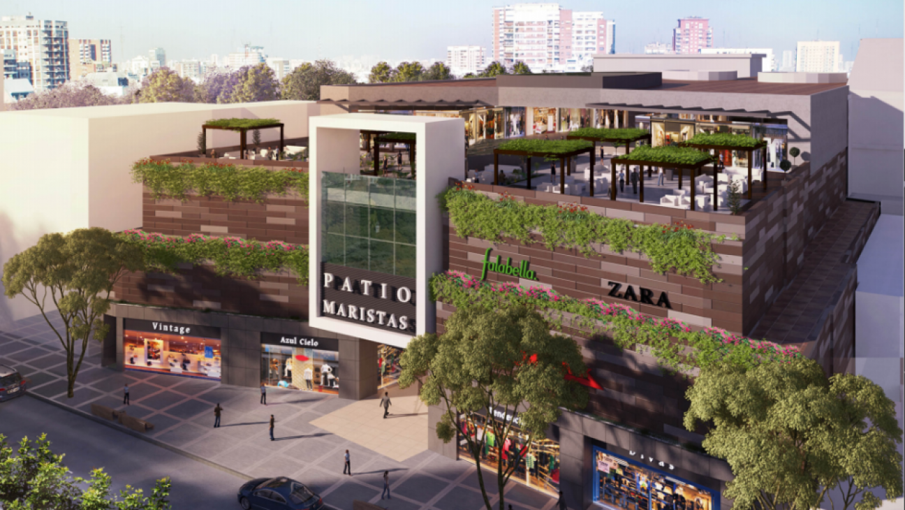 imagen 20 años después, avanza el shopping en Maristas