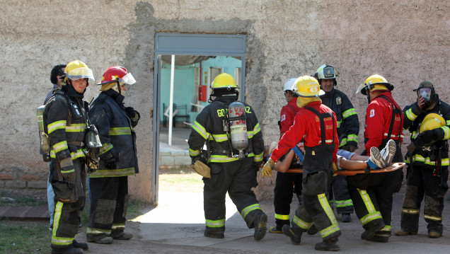 imagen Fotogalería: simulacro de terremoto con jóvenes en contexto de encierro