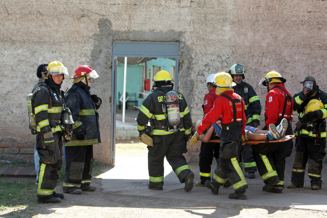 imagen Fotogalería: simulacro de terremoto con jóvenes en contexto de encierro