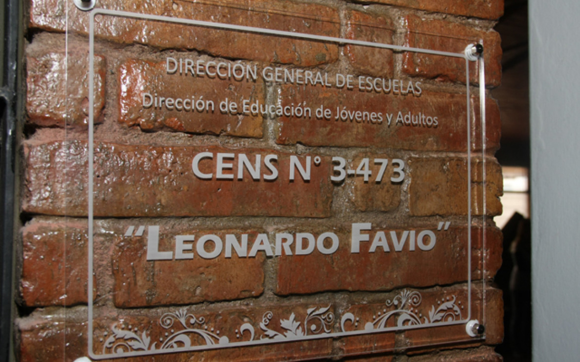 imagen Homenaje: Una escuela recibió el nombre de Leonardo Favio