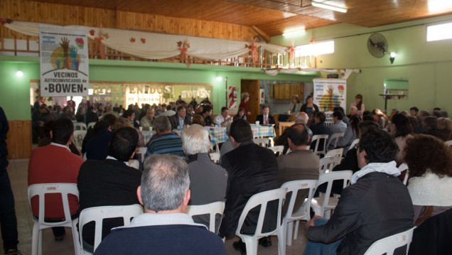 imagen Analizaron con vecinos de Bowen las iniciativas de autonomía municipal