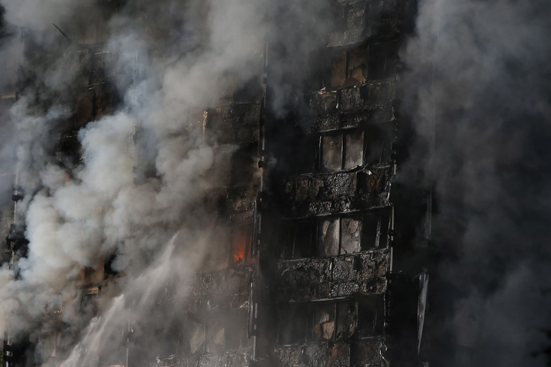 imagen Al menos 6 muertos y 64 heridos por un incendio en una torre en Londres