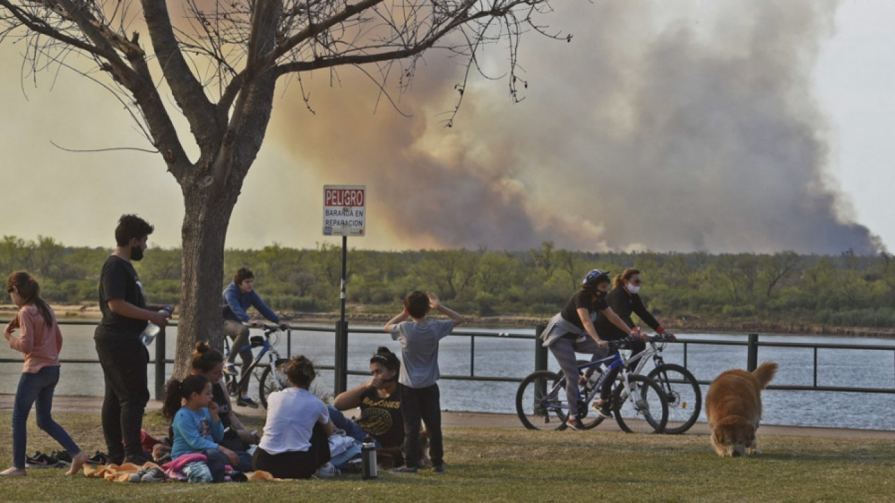 imagen Incendios en el Delta del Paraná: aún hay focos activos  