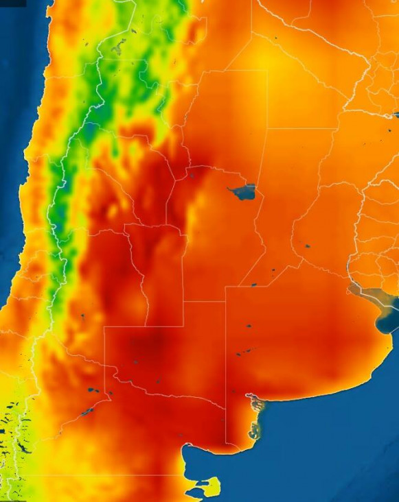 imagen Altas temperaturas azotan Mendoza