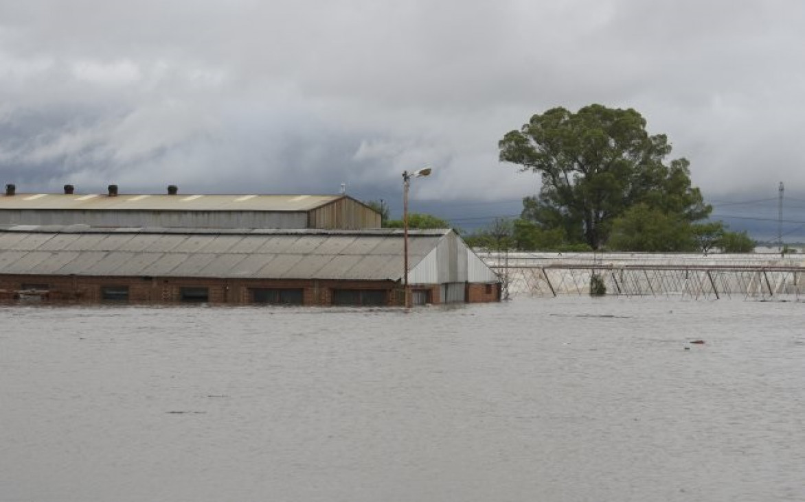imagen Cientos de evacuados por inundaciones al sur de Santa Fe