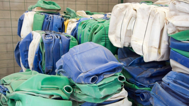imagen Recolectaron y procesaron más de 60.000 kilos de envases vacíos de agroquímicos en el último año
