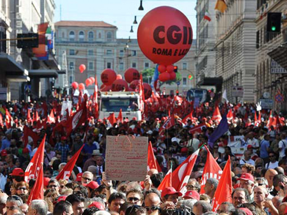 imagen Huelgas enfrentan las medidas de austeridad de Berlusconi y Zapatero