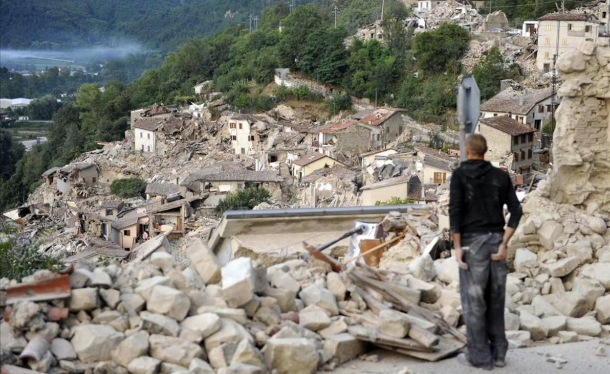 imagen Se produjeron 75 leves sismos en Italia