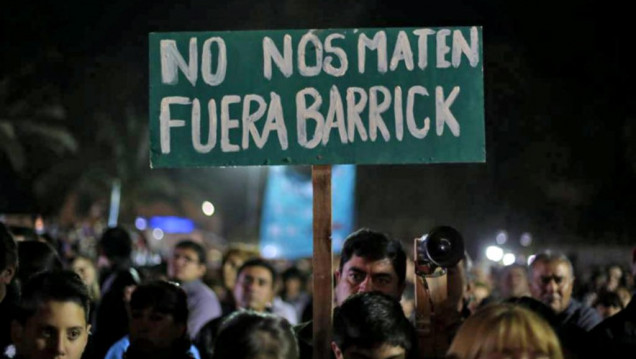 imagen Huelga de hambre contra la Barrick