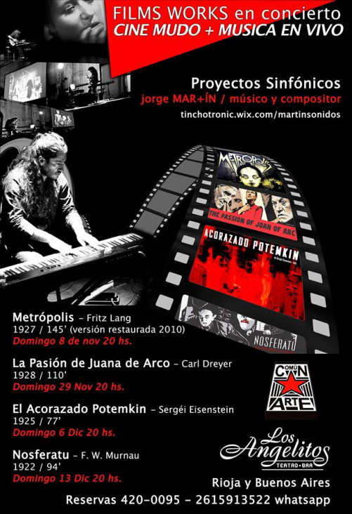 imagen Ciclo de cine mudo con música en vivo