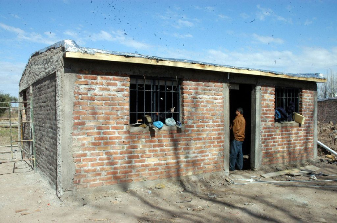 imagen El IPV bendijo las casas de Abed