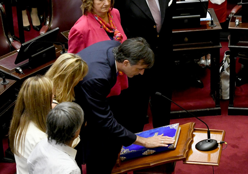 imagen Juraron los 23 senadores nacionales electos en octubre