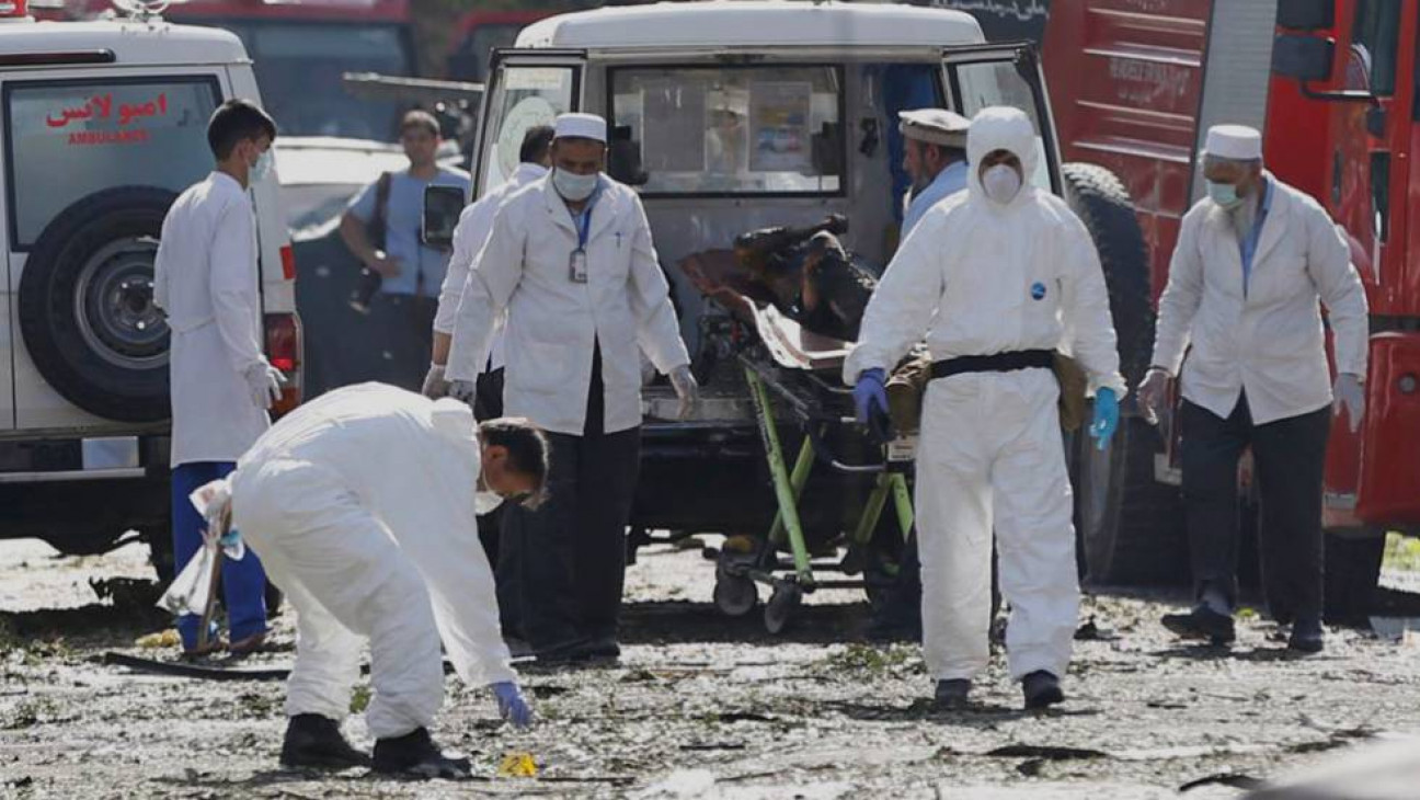 imagen Un atentado suicida en Kabul dejó 24 muertos y 42 heridos