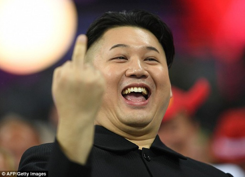 imagen De Kim para Donald: "Domesticaré con fuego al viejo trastornado"