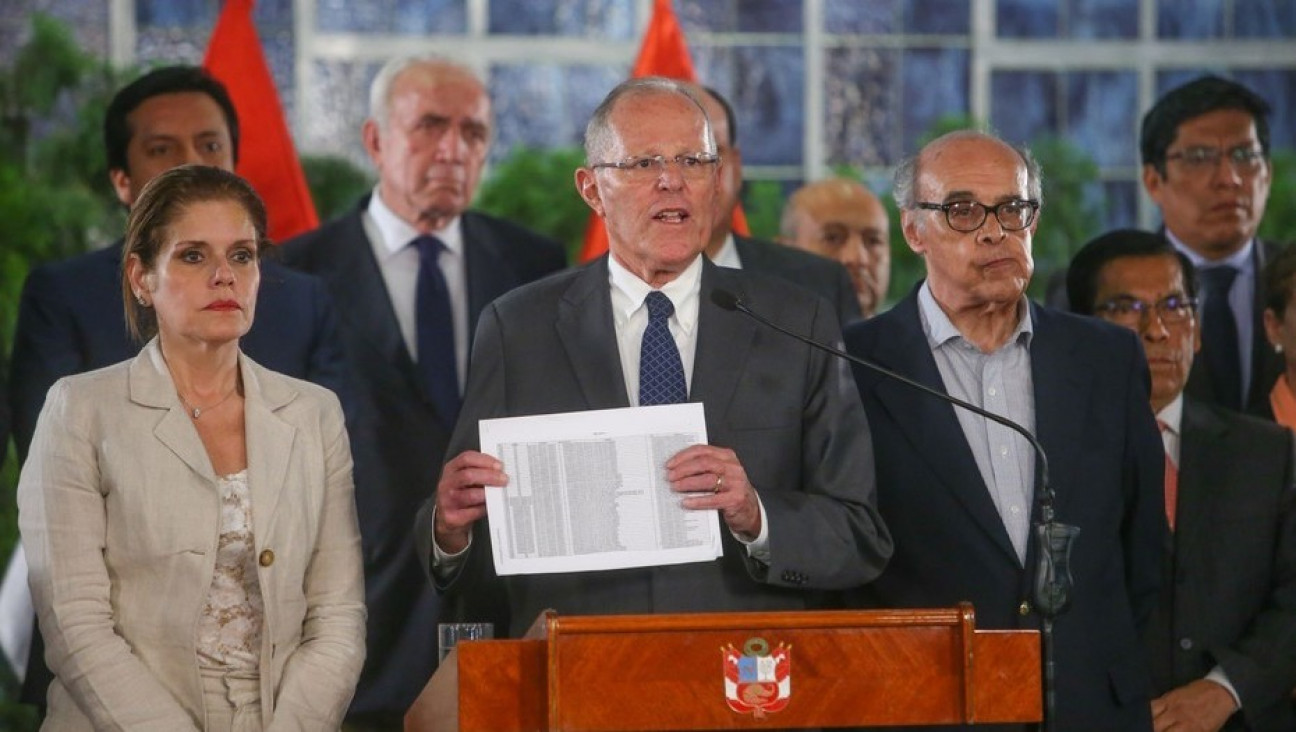 imagen Nuevamente pedirán la destitución del presidente peruano 