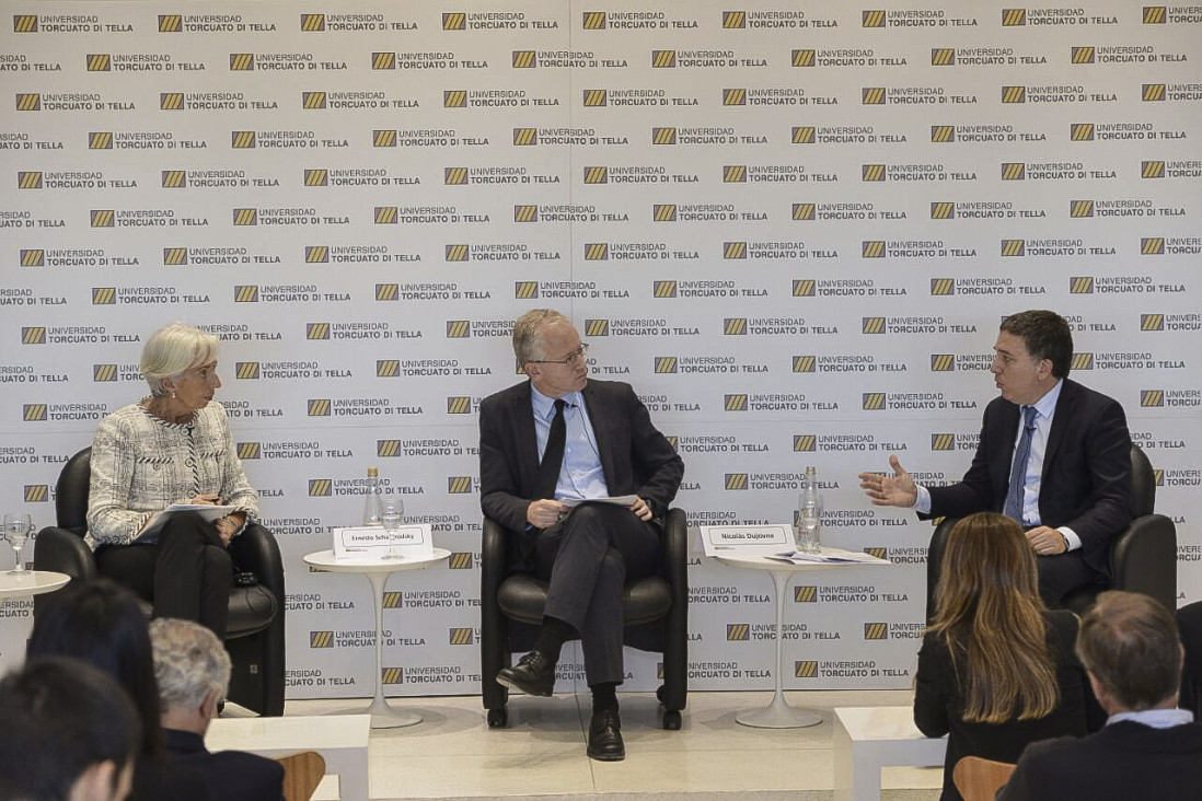 imagen Fuerte apoyo de Lagarde al gradualismo del Gobierno