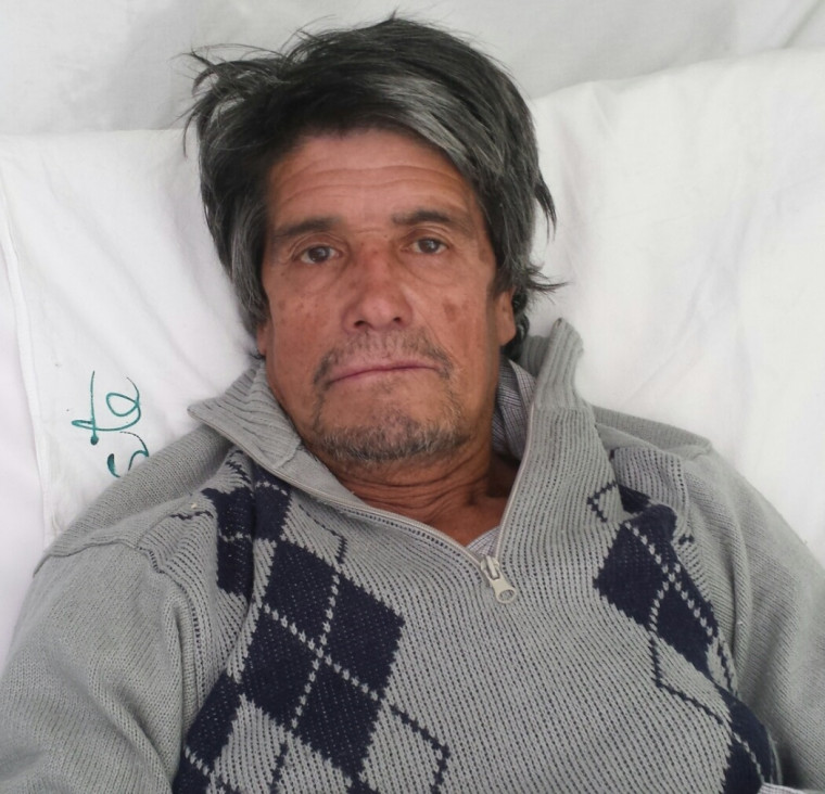 imagen Piden ayuda para dar con la familia de un hombre que lleva 18 días internado