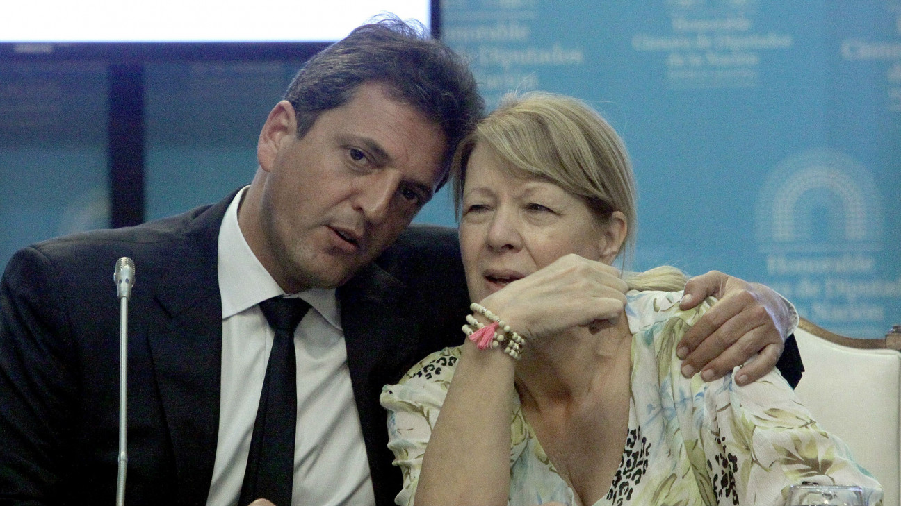 imagen Massa y Stolbizer blanquean una nueva alianza opositora