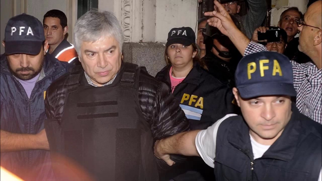 imagen La Cámara de Casación denegó el arresto domiciliario a Lázaro Báez