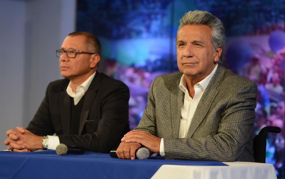 imagen Corrupción: le quitaron todo el poder al vice de Ecuador