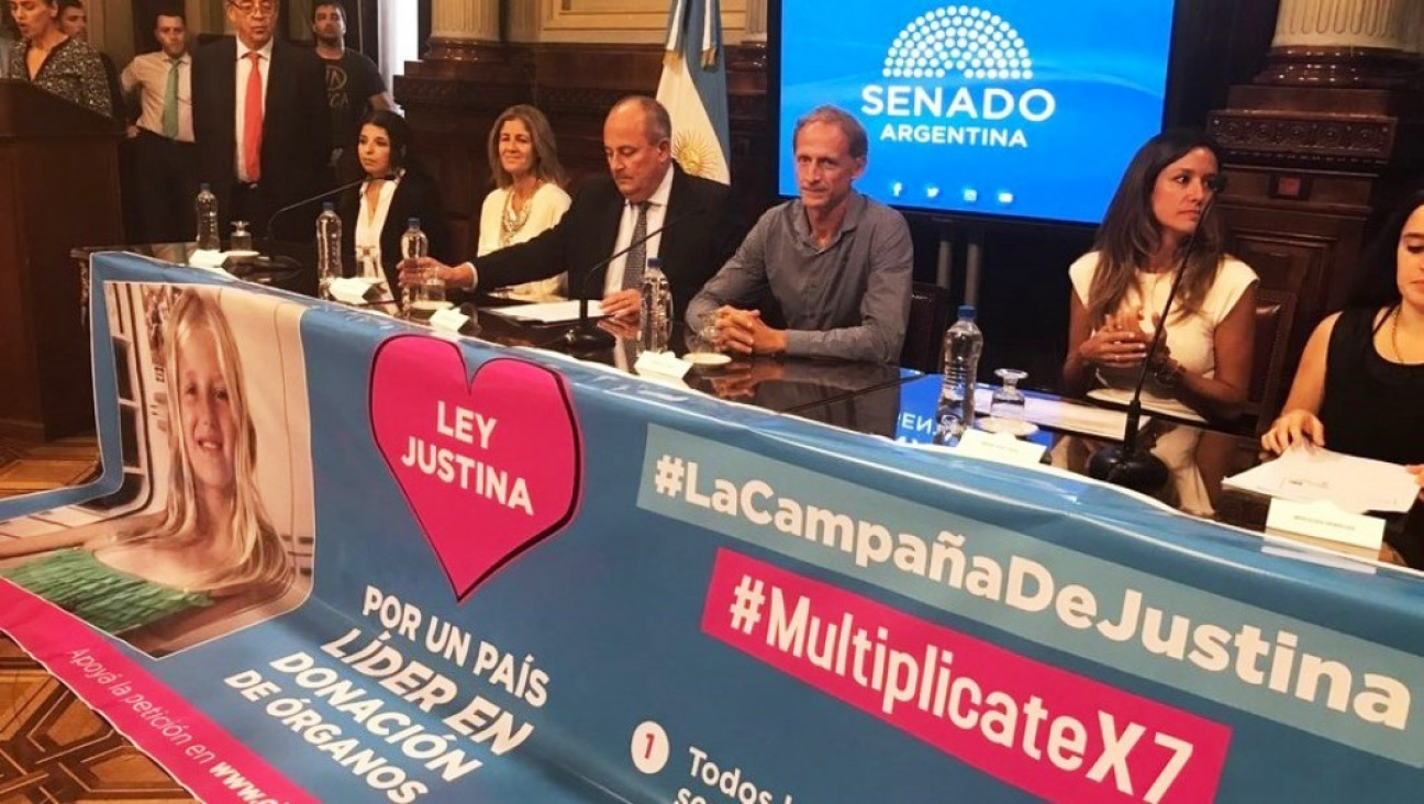 imagen Sanción inicial para la Ley Justina: todos deberán donar sus órganos