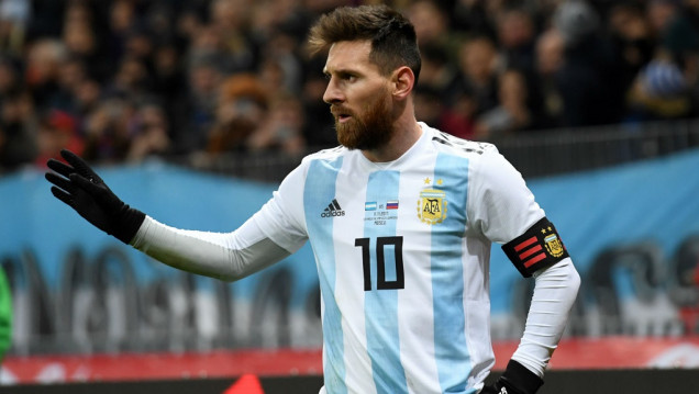 imagen Niños palestinos le pidieron a Messi que no juegue contra Israel