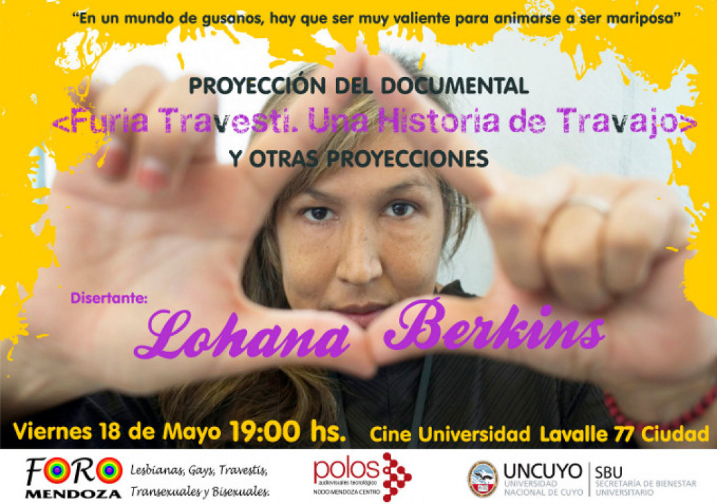 imagen Lohana Berkins  presenta "Furia Travesti, una historia de travajo"