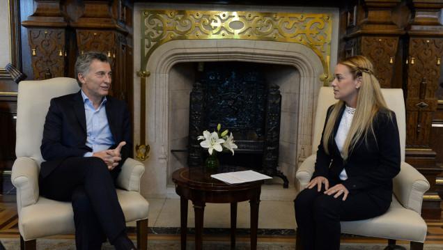 imagen Macri llamó a "recomponer el orden democrático en Venezuela"