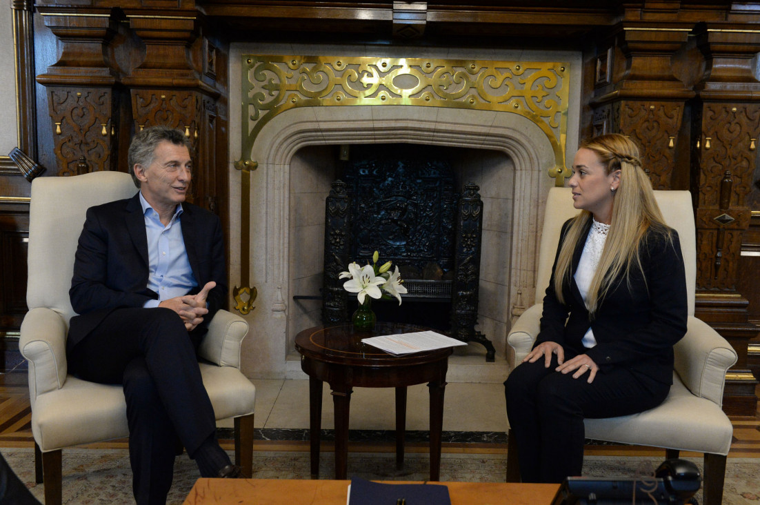 imagen Macri llamó a "recomponer el orden democrático en Venezuela"