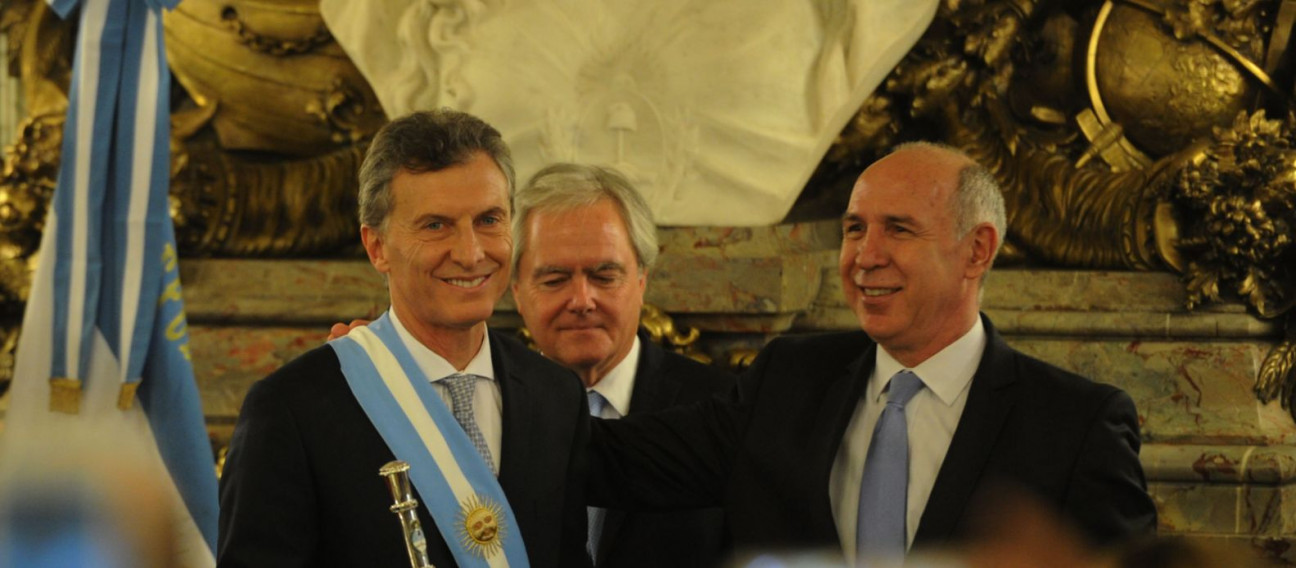 imagen Macri y Lorenzetti "consensuaron en avanzar con la integración de la Corte"