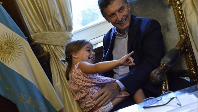 imagen  Macri, igual que JFK