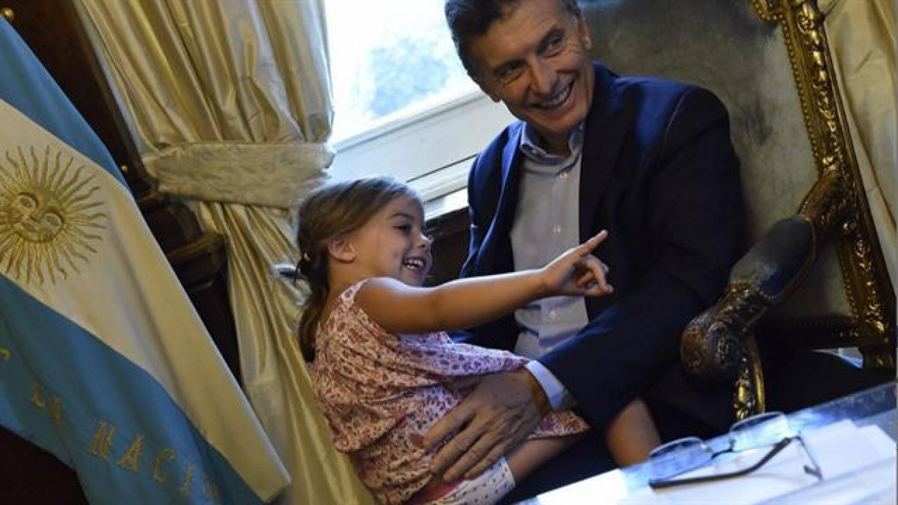 imagen  Macri, igual que JFK