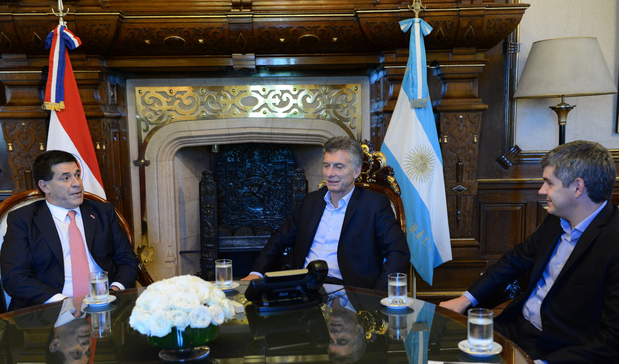 imagen Macri se reunió con el presidente de Paraguay
