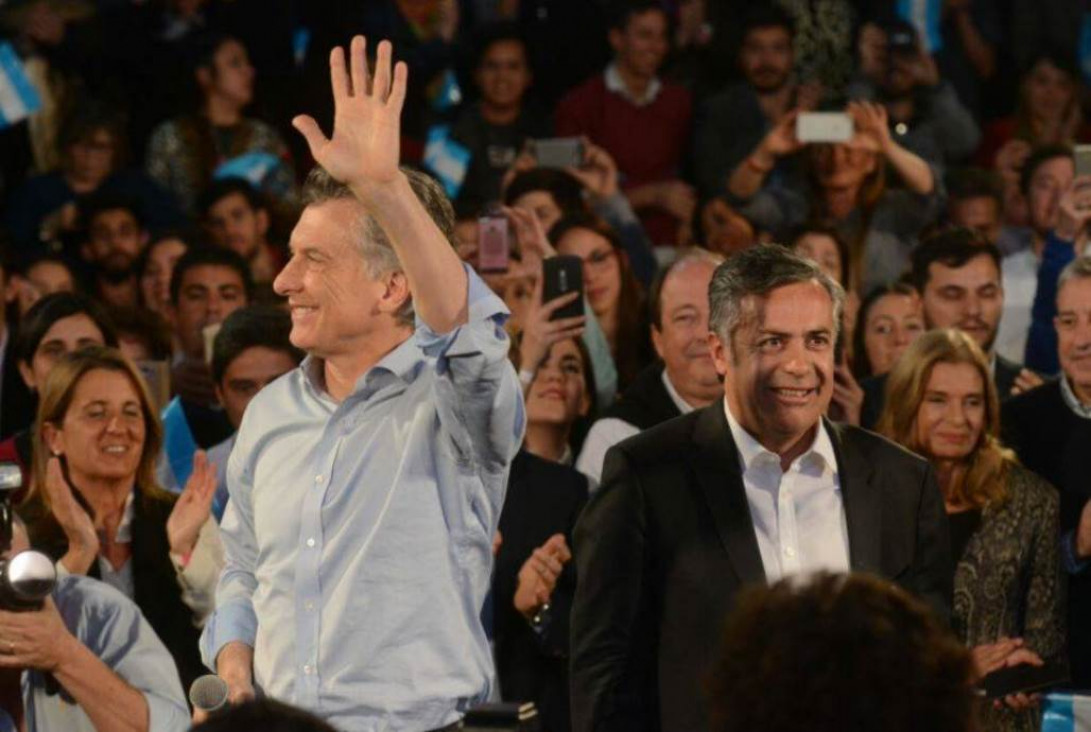 imagen El Presidente reclamó aquí el voto para los candidatos de Cornejo