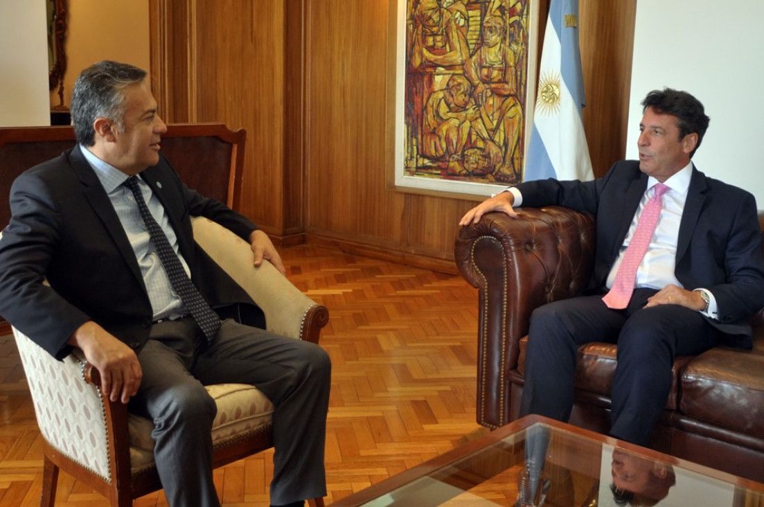 imagen Cornejo busca mejorar las relaciones comerciales con Brasil