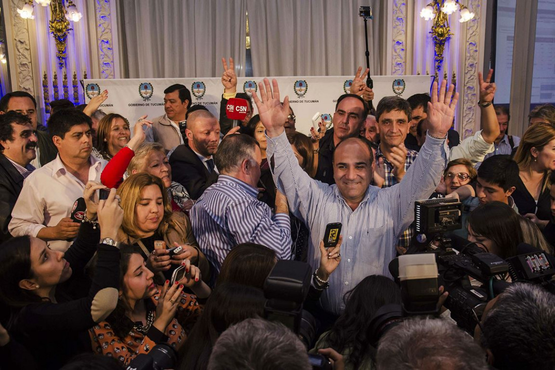 imagen Con más del 70 % de las mesas escrutadas, se impone Manzur
