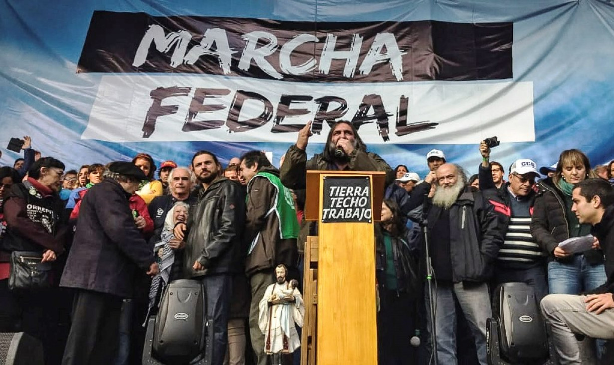 imagen Marcha Federal: gremios y grupos sociales pidieron ir a un paro general
