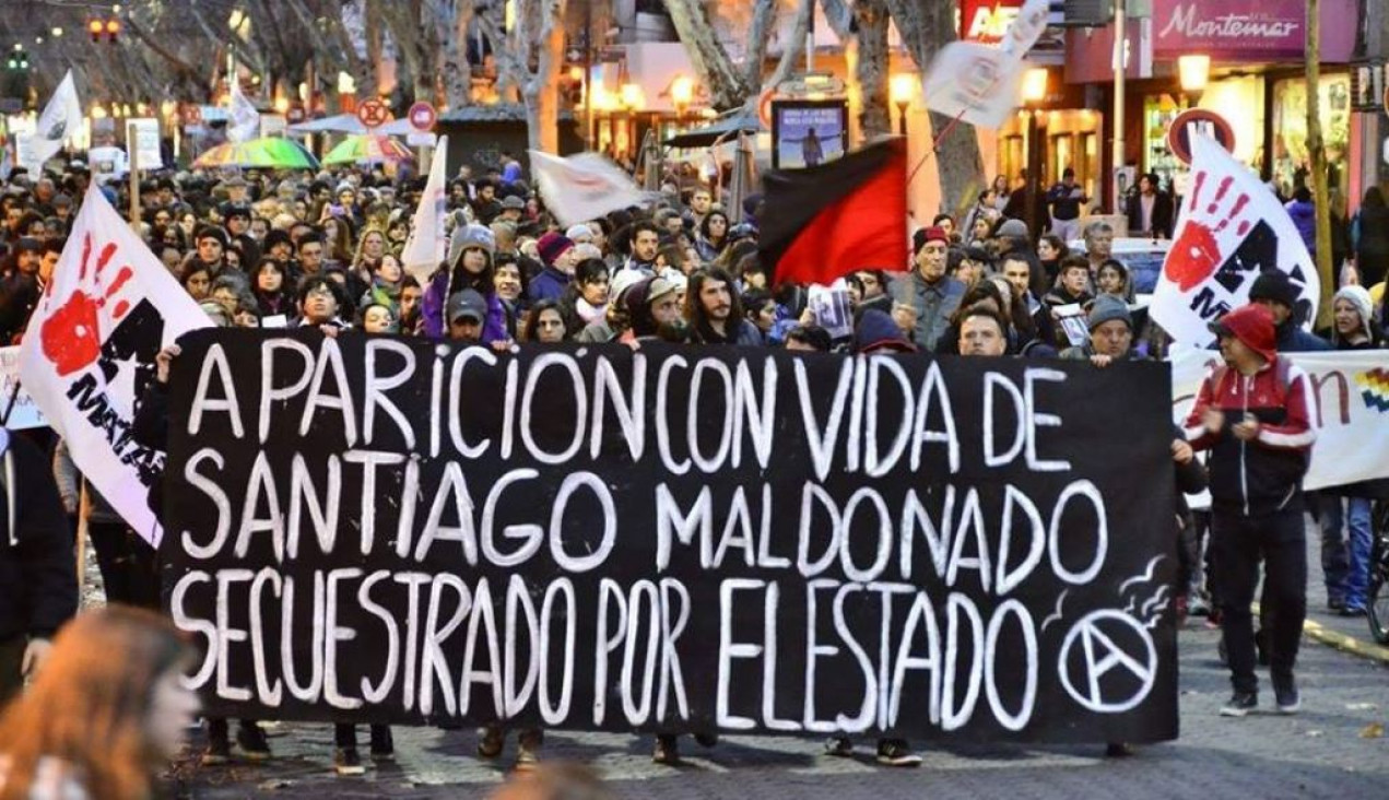 imagen En Mendoza habrá marcha esta tarde por Santiago Maldonado