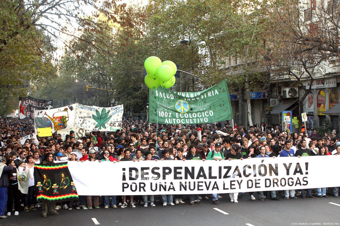 imagen La Marcha Mundial de la Marihuana tendrá lugar también en Mendoza