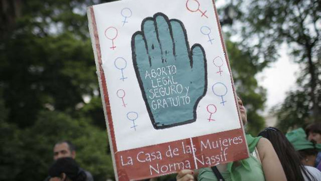 imagen "Hoy se puede nombrar la palabra aborto"