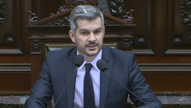 imagen Marcos Peña brinda su último informe del año en el Congreso